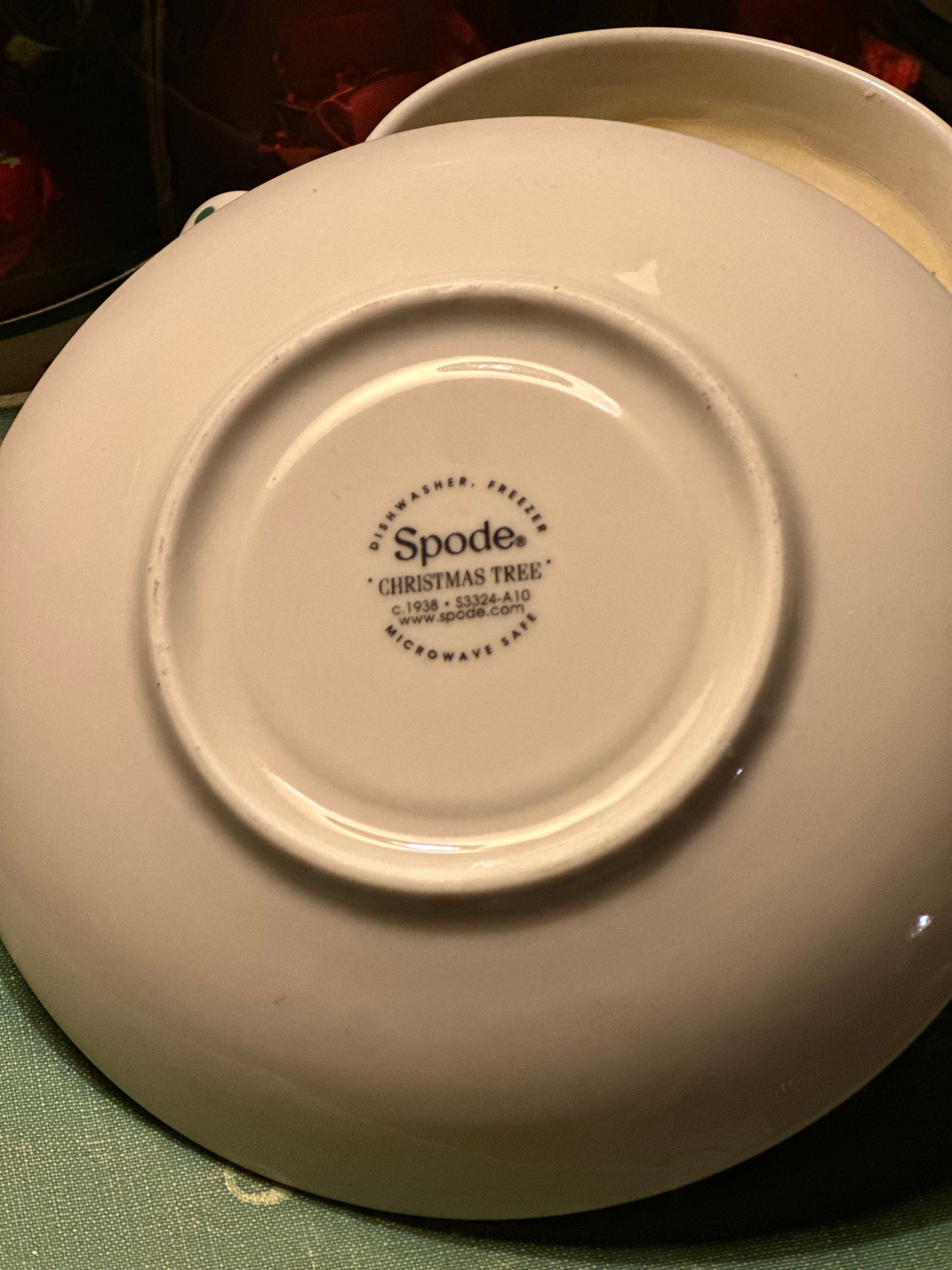 Spode Christmas Teacup Candle