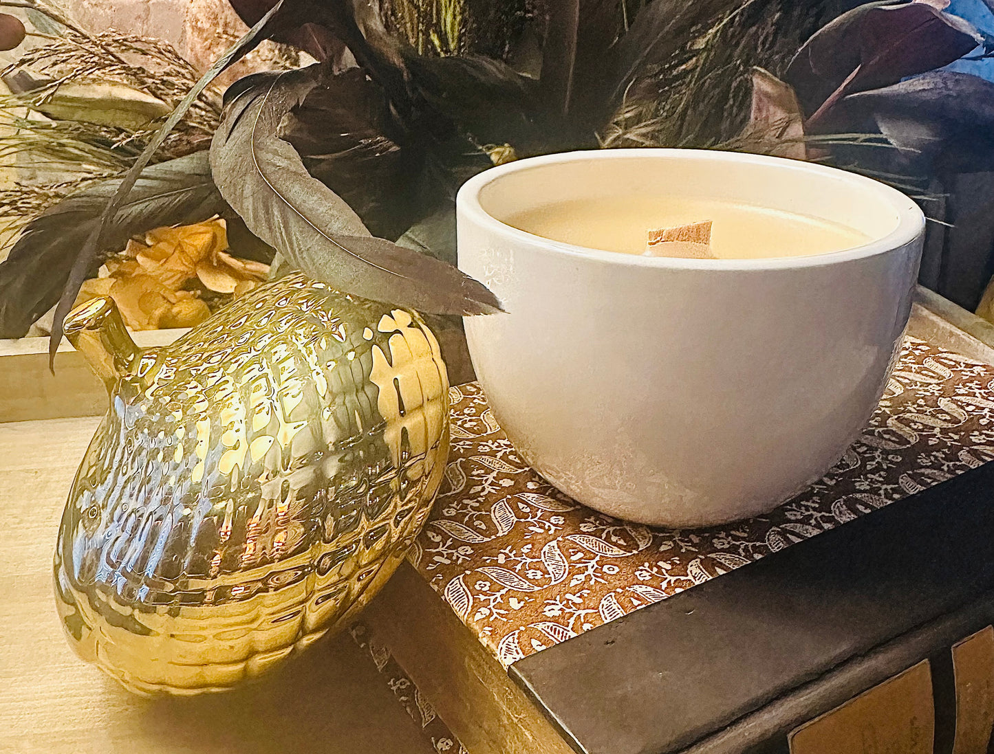 Acorn Candle