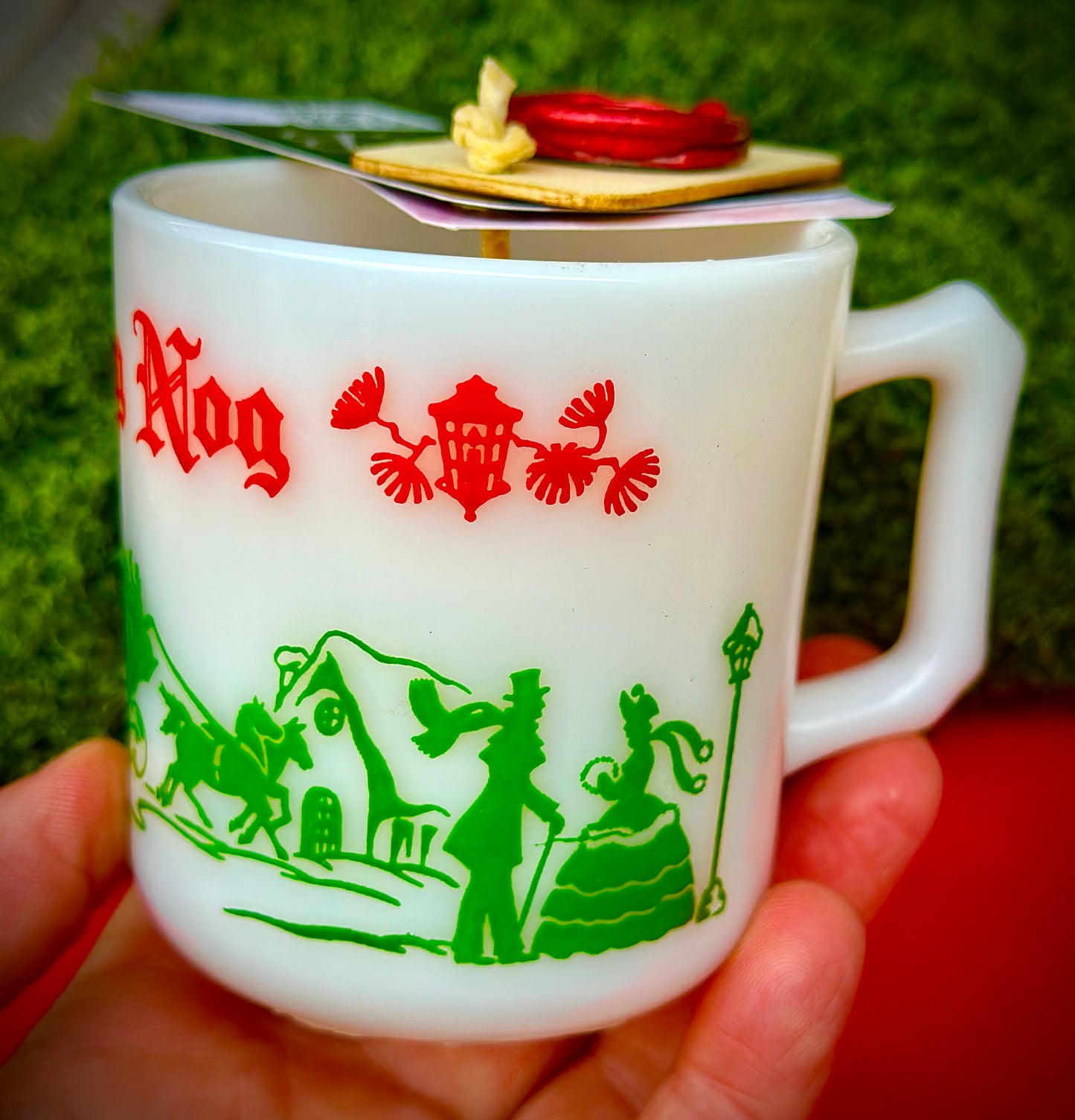 Mid-Century Modern “Tom&Jerry” Cup Candle