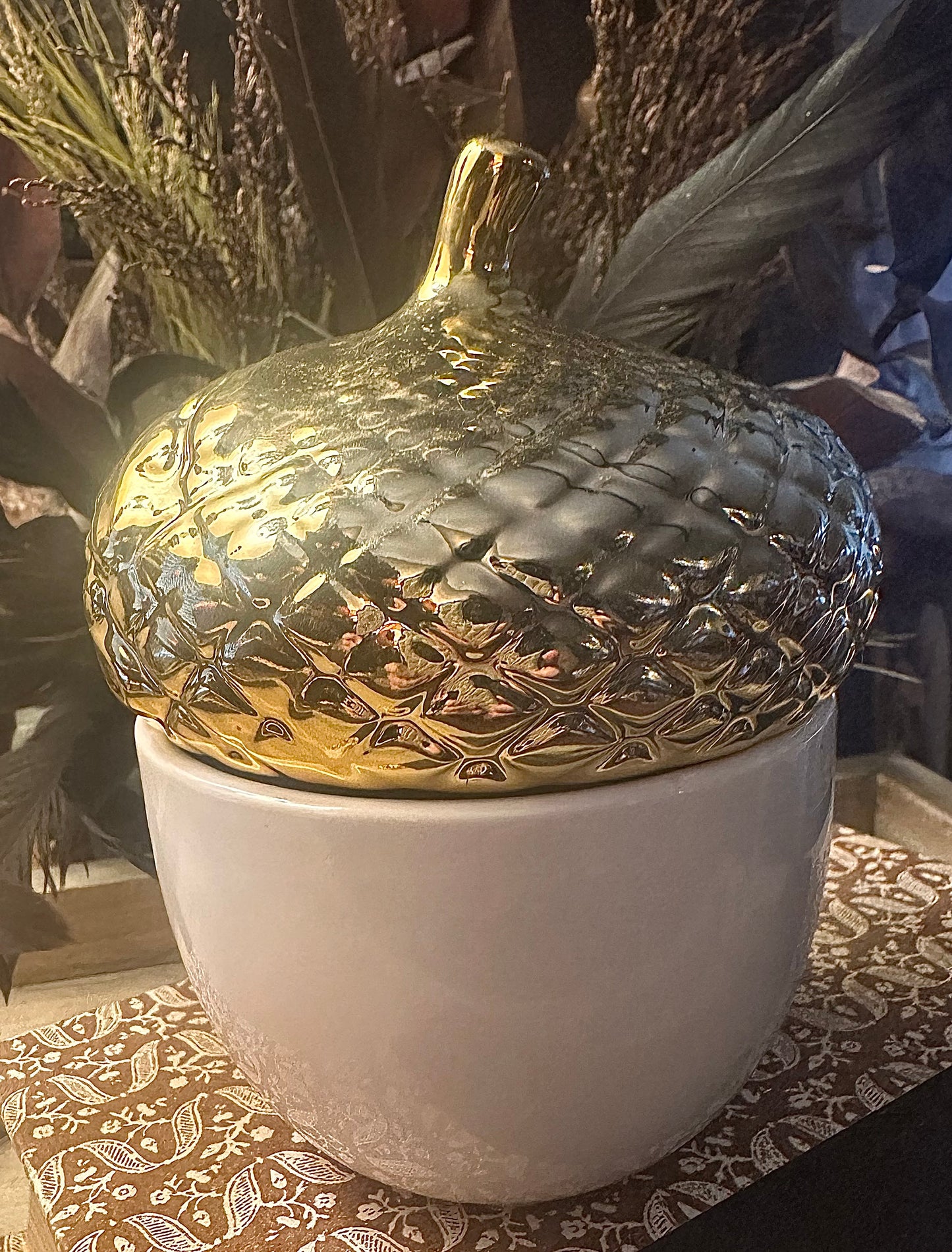 Acorn Candle