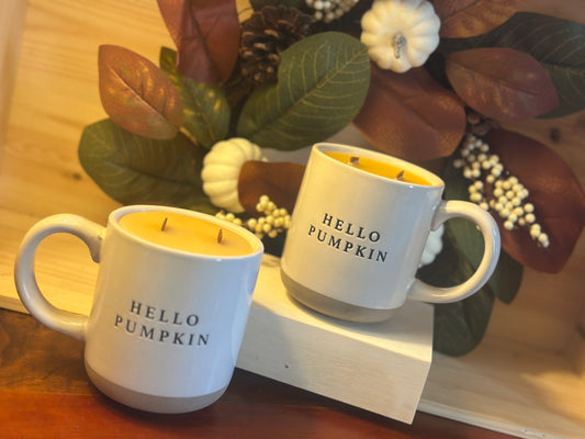 “Hello Pumpkin” Limited Edition Fall Candles