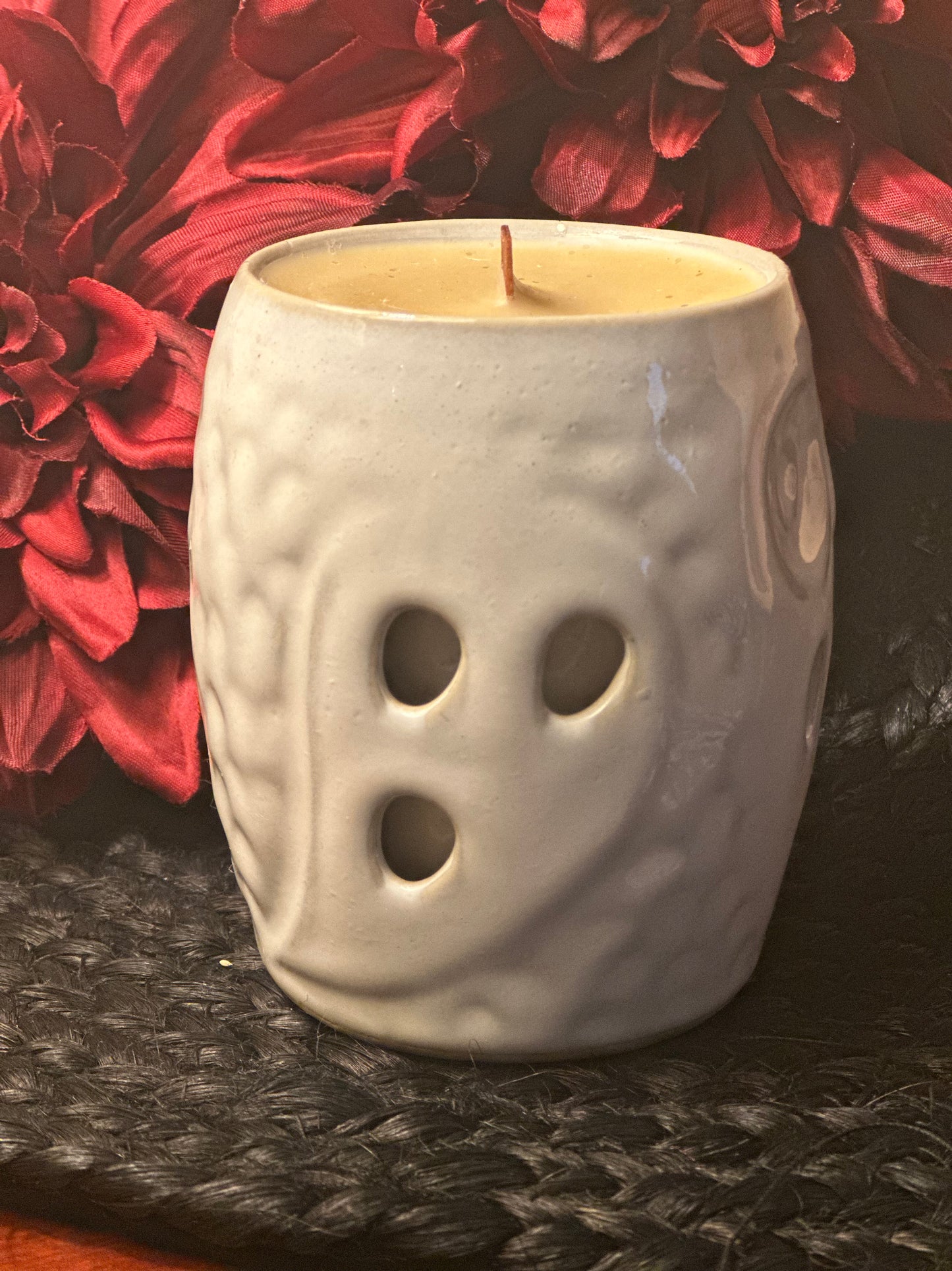 Vintage Owl Candle
