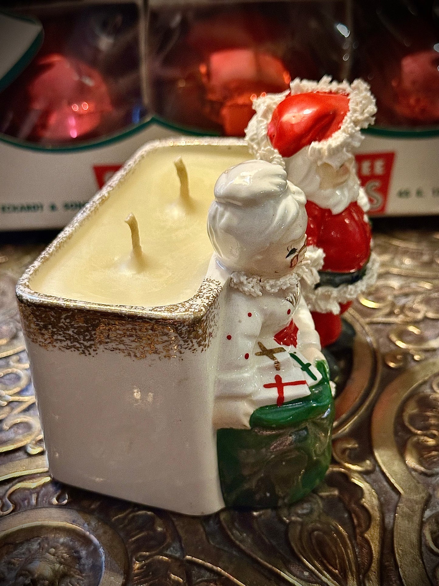 Vintage Santa & Mrs. Claus