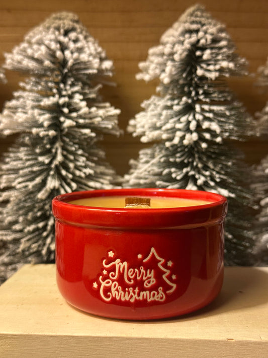 “Merry Christmas” Ramiken Candle