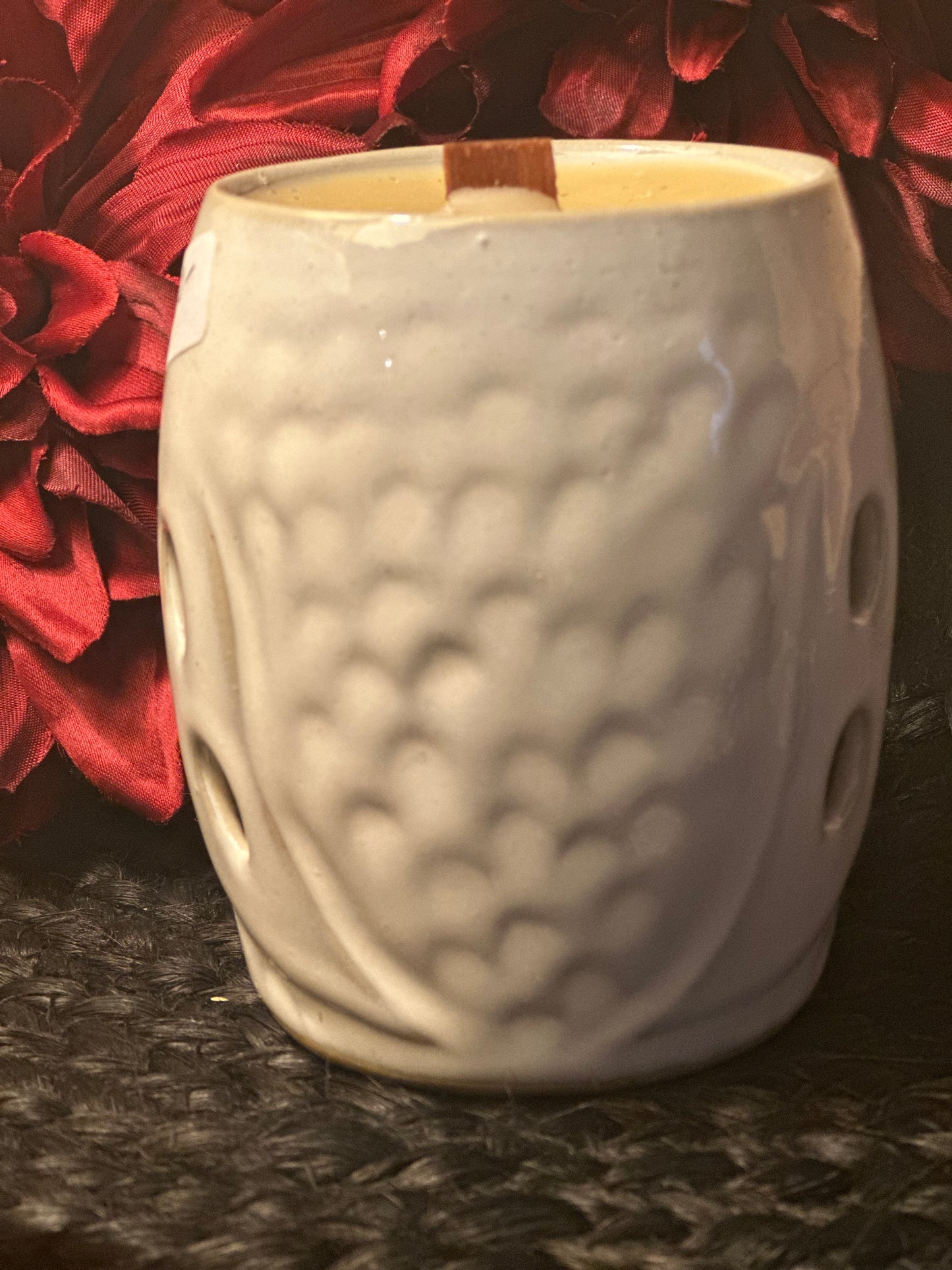 Vintage Owl Candle